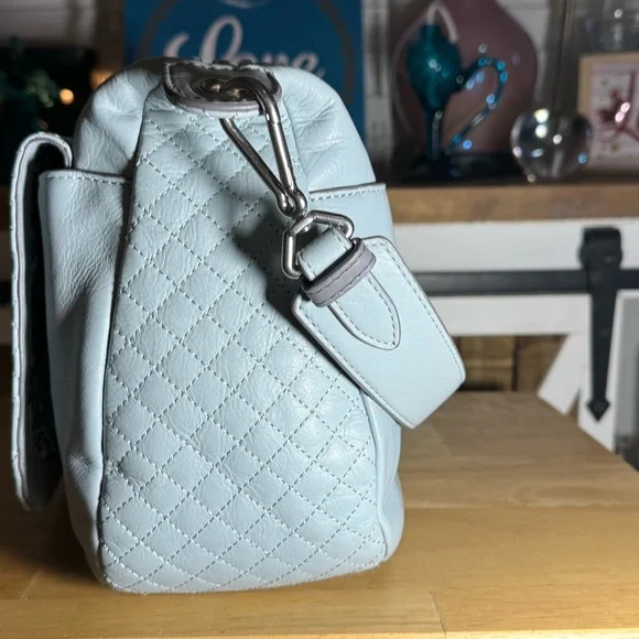 Vera Bradley leather Gallatin carryall Carson - Picture 4 of 10